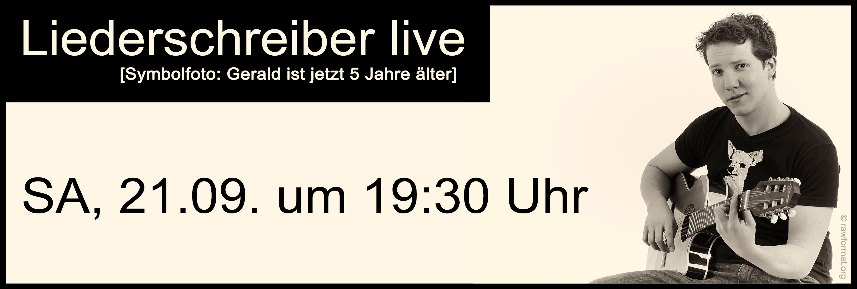 Liederschreiber live im Alsergrund